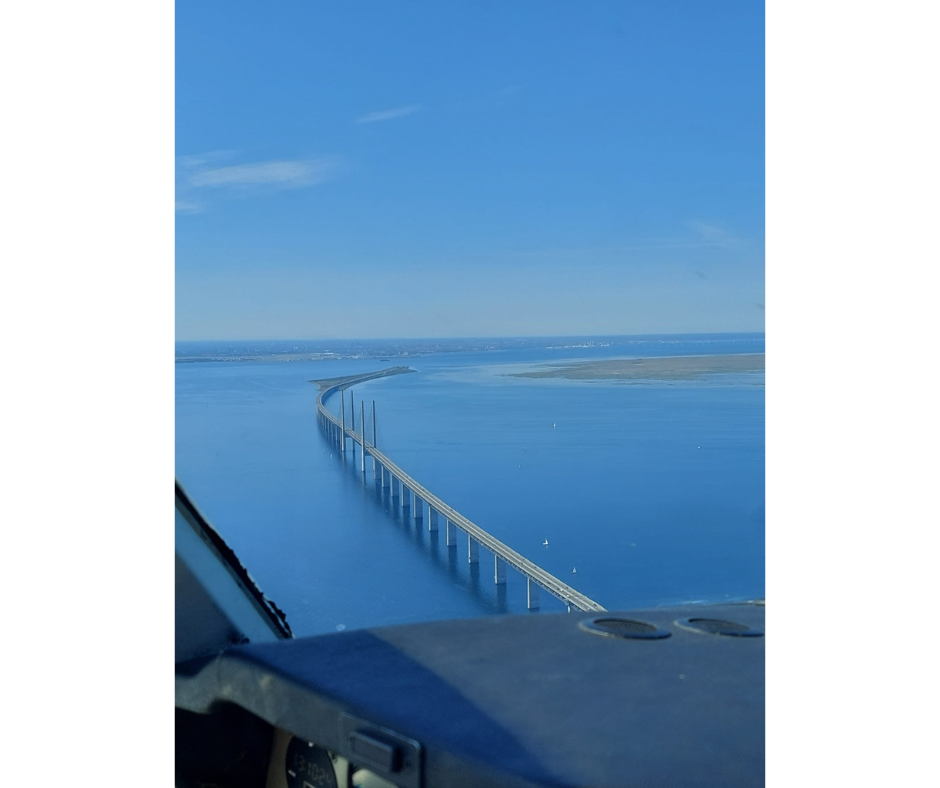 Öresundbrücke vor Skandinavien